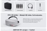 AERI100 VR Pro Drone med VR-briller